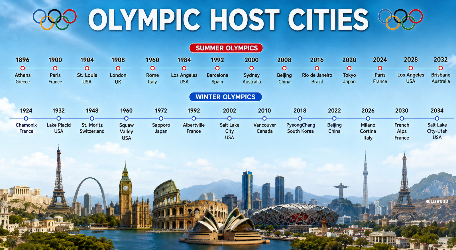Olympic Host Cities