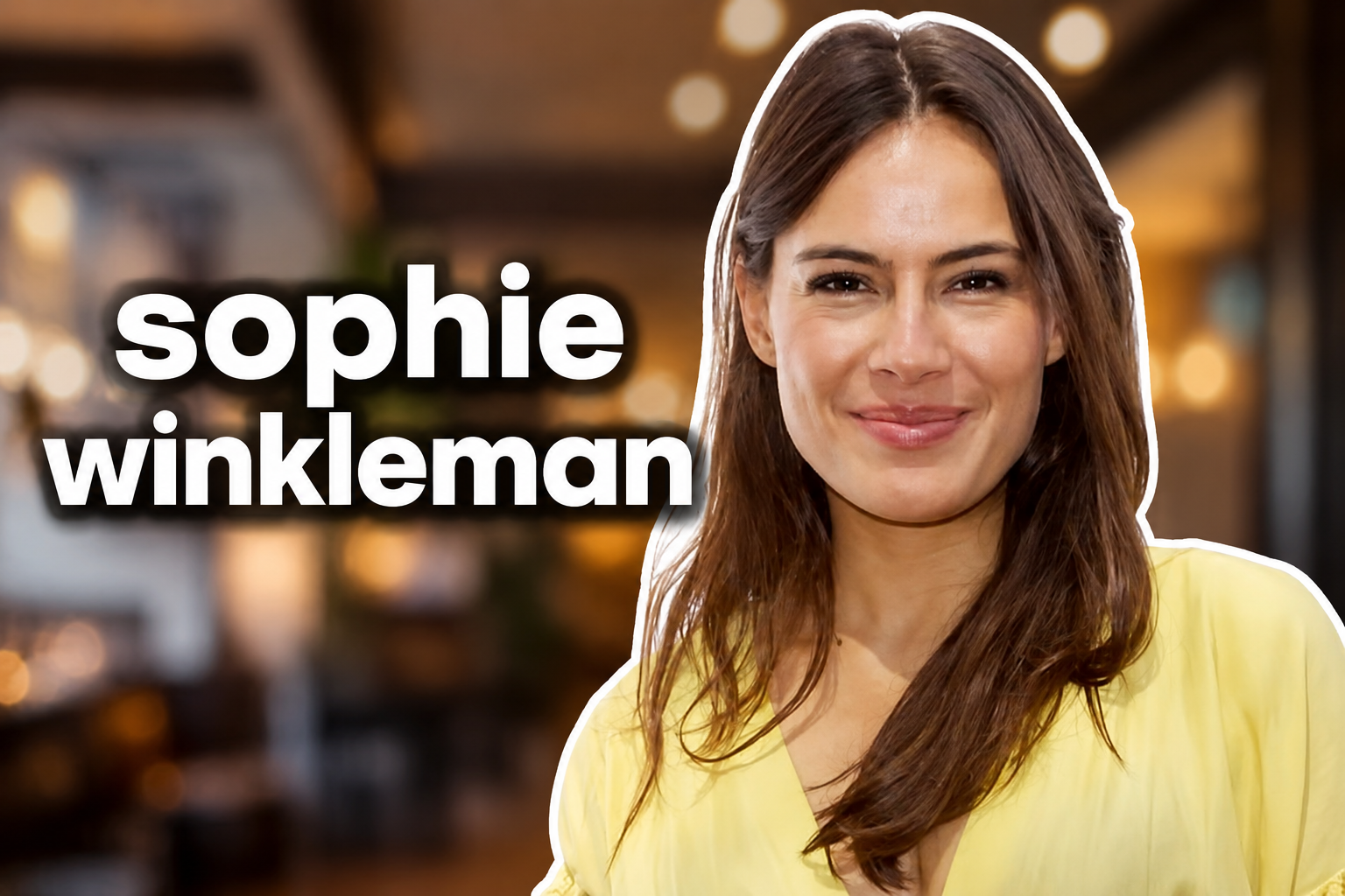 Sophie Winkleman