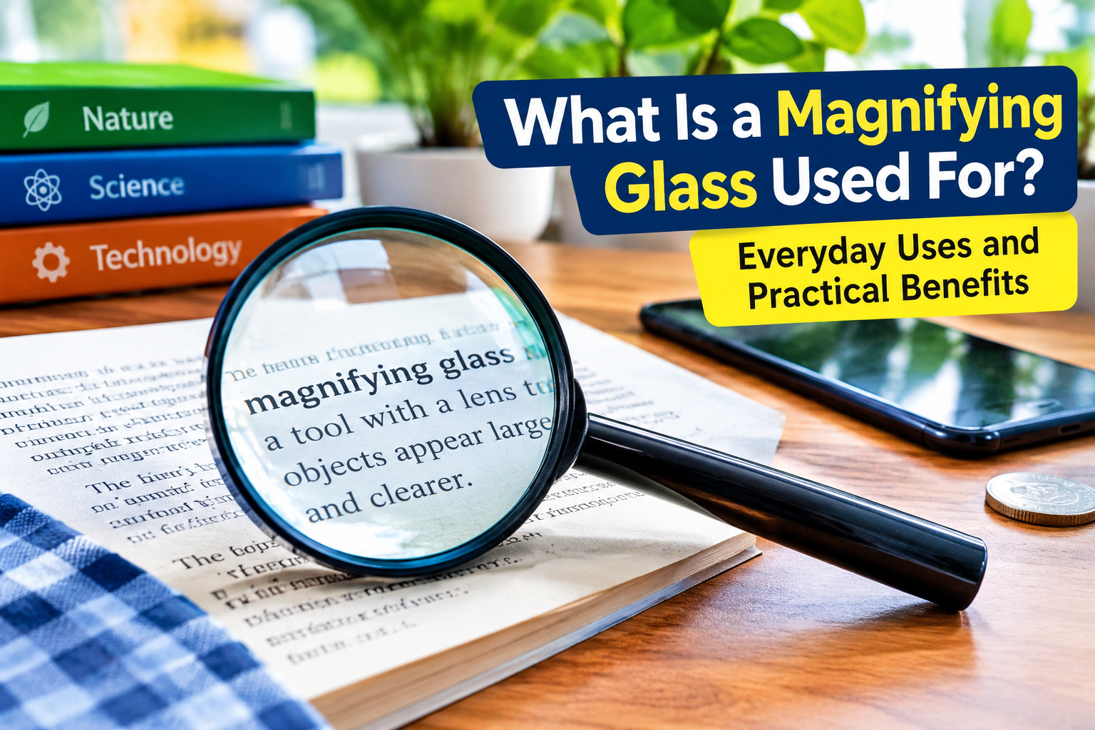 What Is a Magnifying Glass Used For